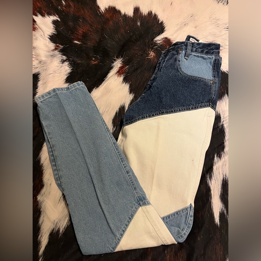 RARE Vintage Quarterhorse 3 Toned Jeans size 9